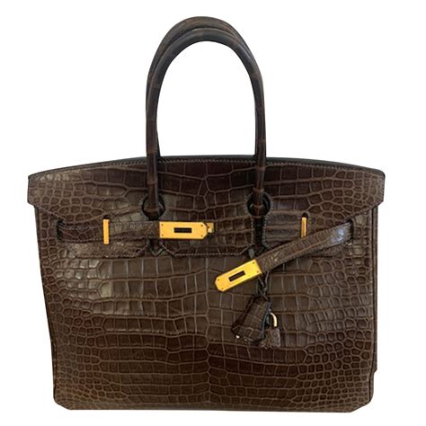 hermes croc skin bag|Hermes bag crocodile skin price.